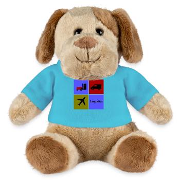 Transport and Logistics Company - MiniFeet® Dog Helge - atoll blue - Front