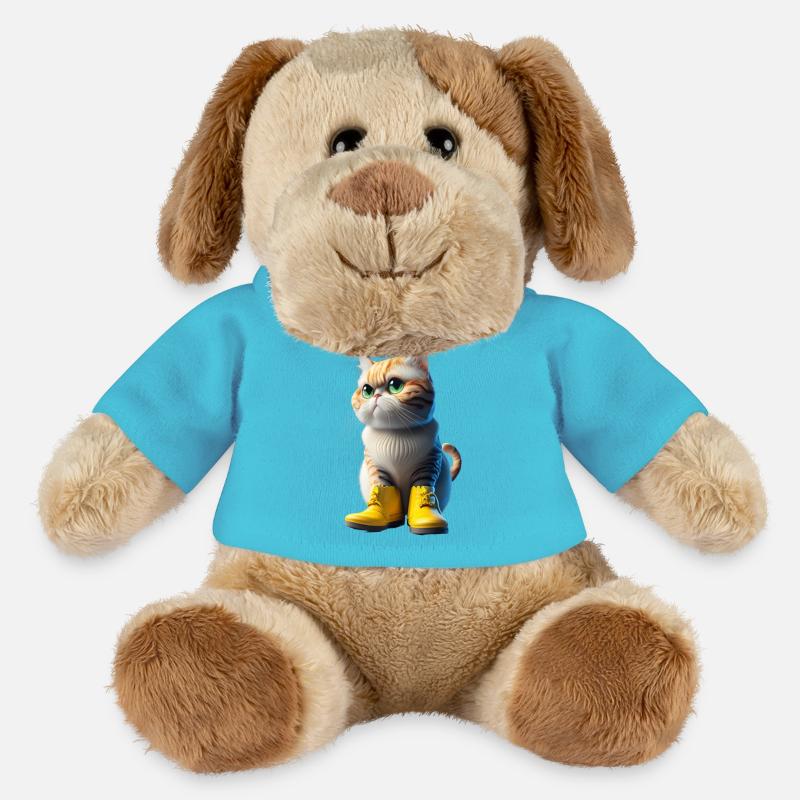 Katze - MiniFeet® Hund Helge - Atollblau