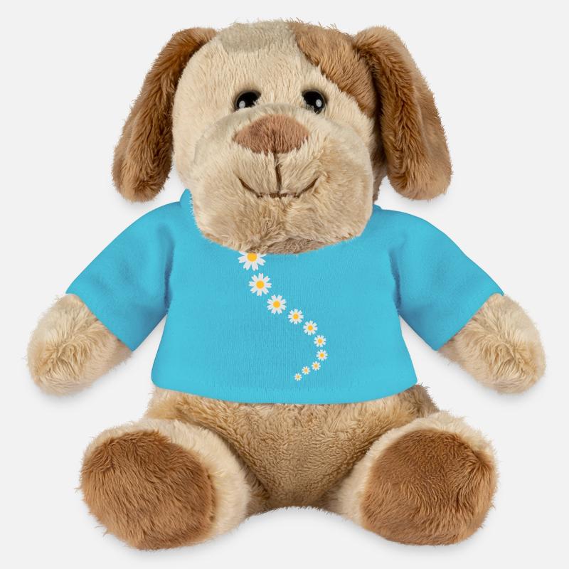 flowers - MiniFeet® Hund Helge - Atollblau