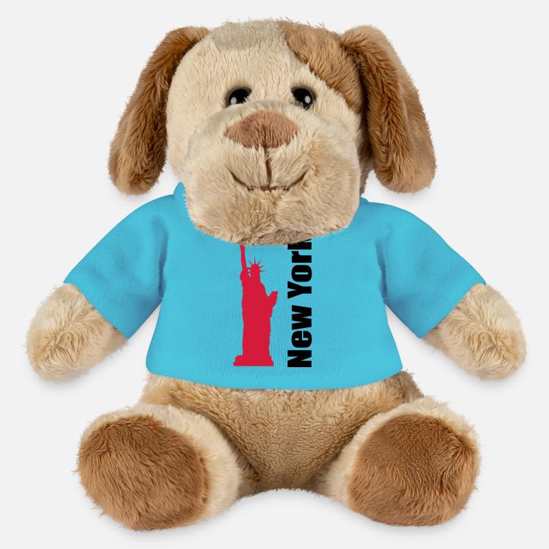 New York - MiniFeet® Hund Helge - Atollblau