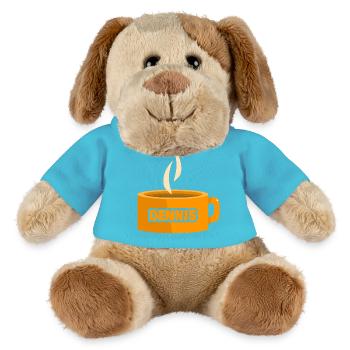 Dennis as a teacup - MiniFeet® Dog Helge - atoll blue - Front