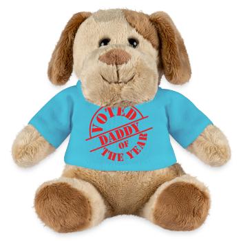 Voted Dad of the Year - Father's Day - MiniFeet® Dog Helge - atoll blue - Front