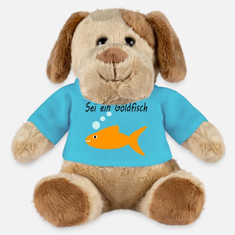 Sei ein Goldfisch - MiniFeet® Hund Helge - Atollblau