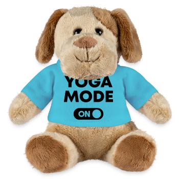 Yoga Méditation Spa Namaste - Chien en peluche Helge MiniFeet® - bleu outremer - Devant