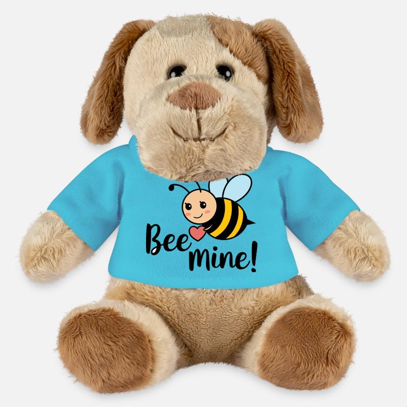 Bee Mine - MiniFeet® Dog Helge - atoll blue