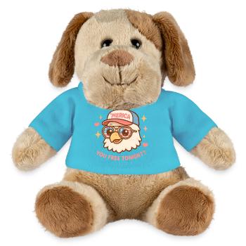 You're free tonight, Eagle, July 4 - MiniFeet® Dog Helge - atoll blue - Front