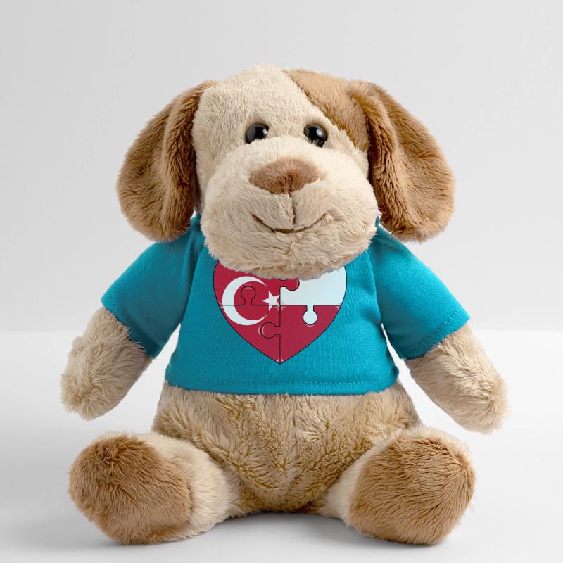 Puzzleherz Flaggenfusion MiniFeet® Hund Helge