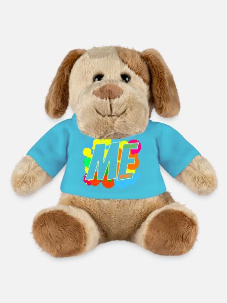 MOI & Moi-même - Chien en peluche Helge MiniFeet® - bleu outremer