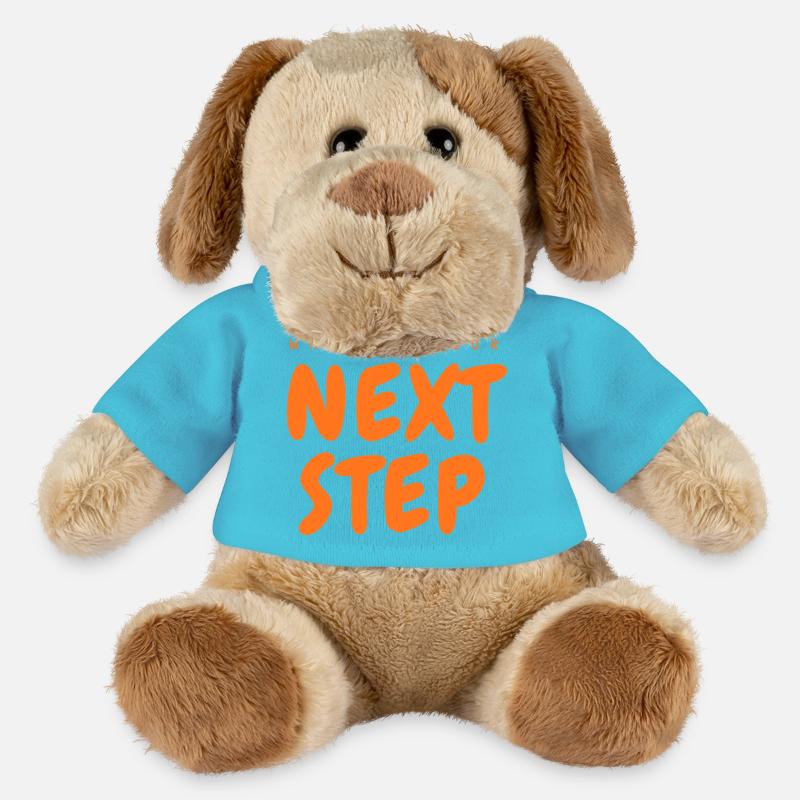 Next Step Orange Font, Next Step - MiniFeet® Dog Helge - atoll blue