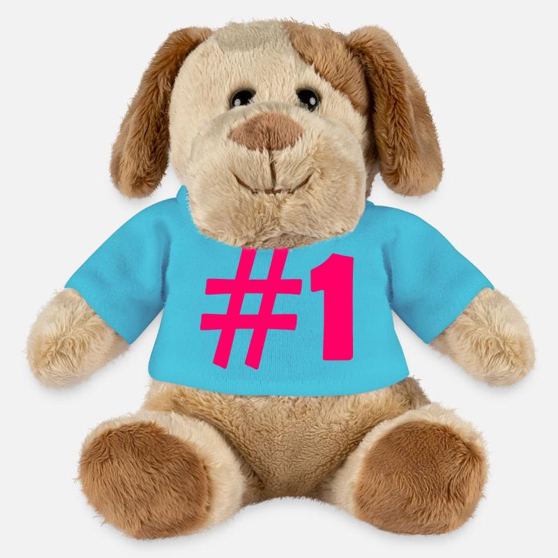 #1 - MiniFeet® Hund Helge - Atollblau
