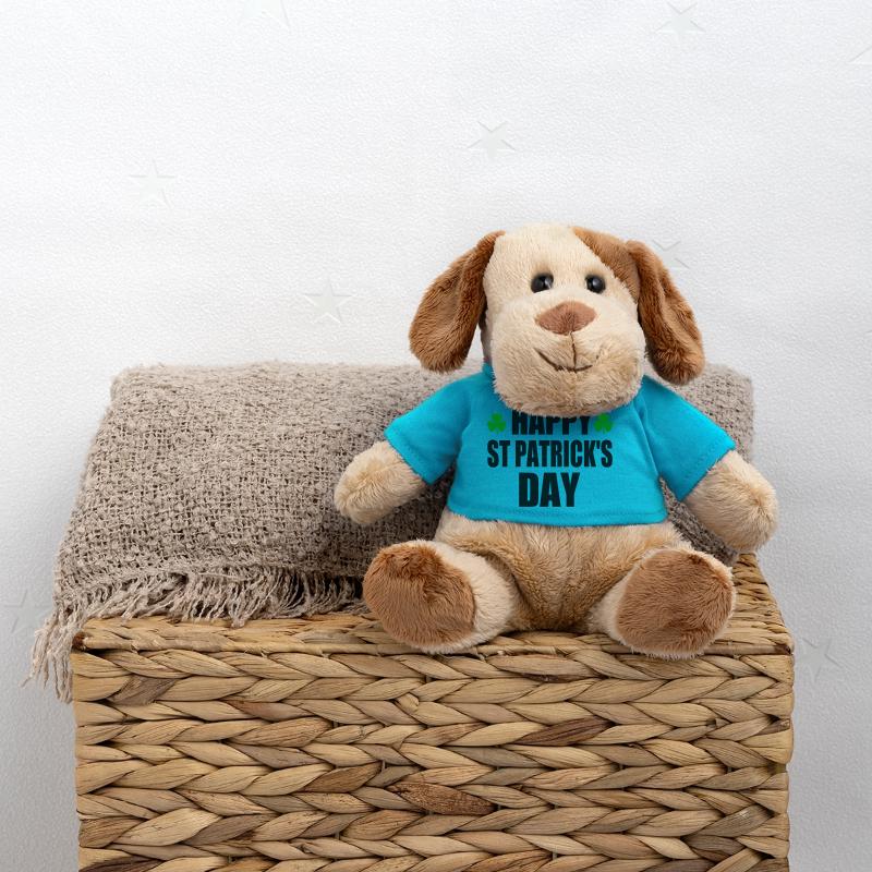 happy st patrick's day Chien en peluche Helge MiniFeet®