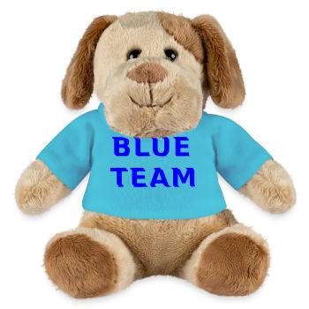 Blue Team - MiniFeet® Hund Helge - Atollblau - Vorne