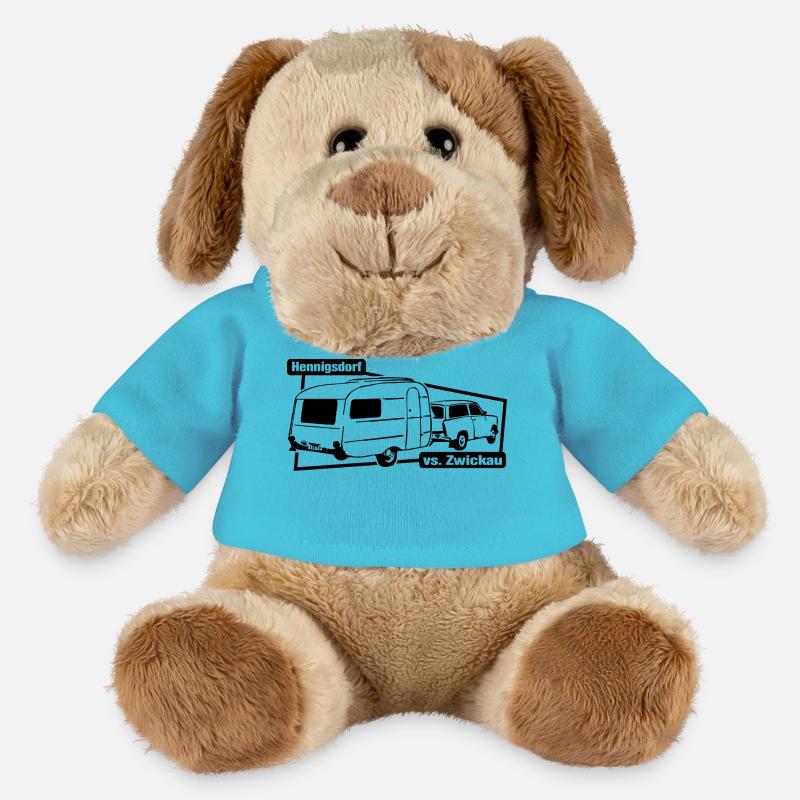 Qek Junior vs  Trabi Queck - MiniFeet® Hund Helge - Atollblau