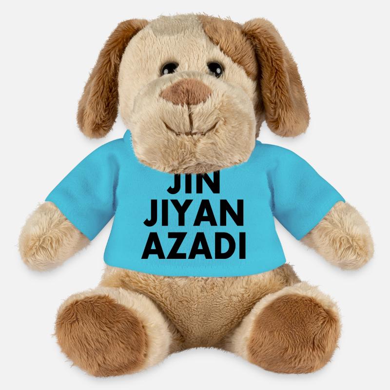 jin jiyan azadi - MiniFeet® Hund Helge - Atollblau