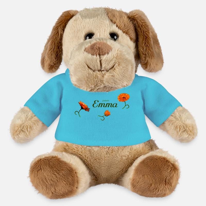 Emma Geburtstag Emma - MiniFeet® Hund Helge - Atollblau