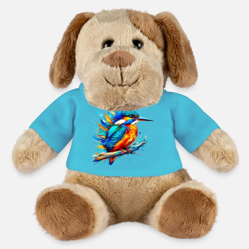 Eisvogel - MiniFeet® Hund Helge - Atollblau