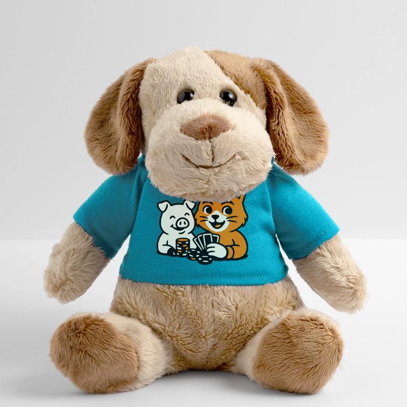 Chat de poker Chien en peluche Helge MiniFeet®