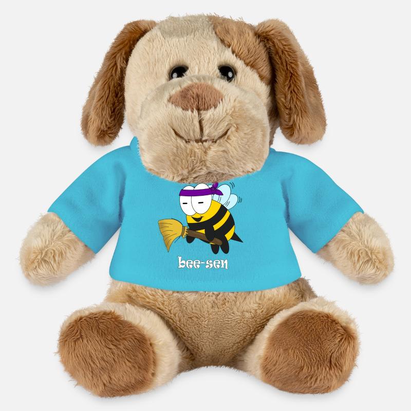 bee sen - MiniFeet® Hund Helge - Atollblau