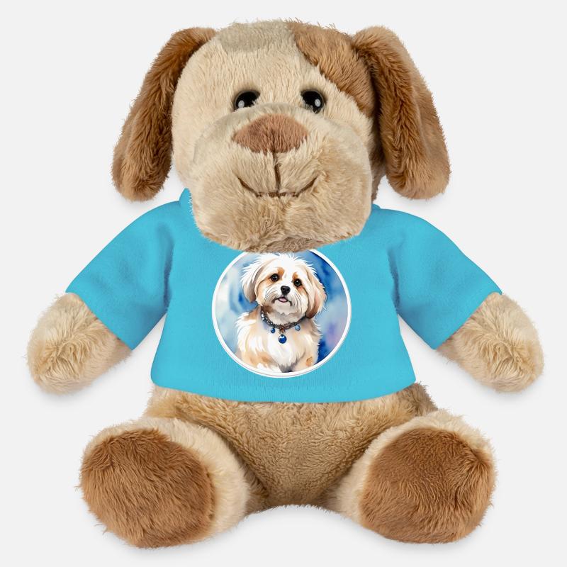Malteser - MiniFeet® Hund Helge - Atollblau