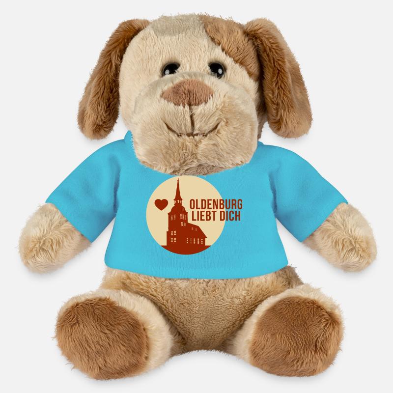 Oldenburg liebt dich - MiniFeet® Hund Helge - Atollblau