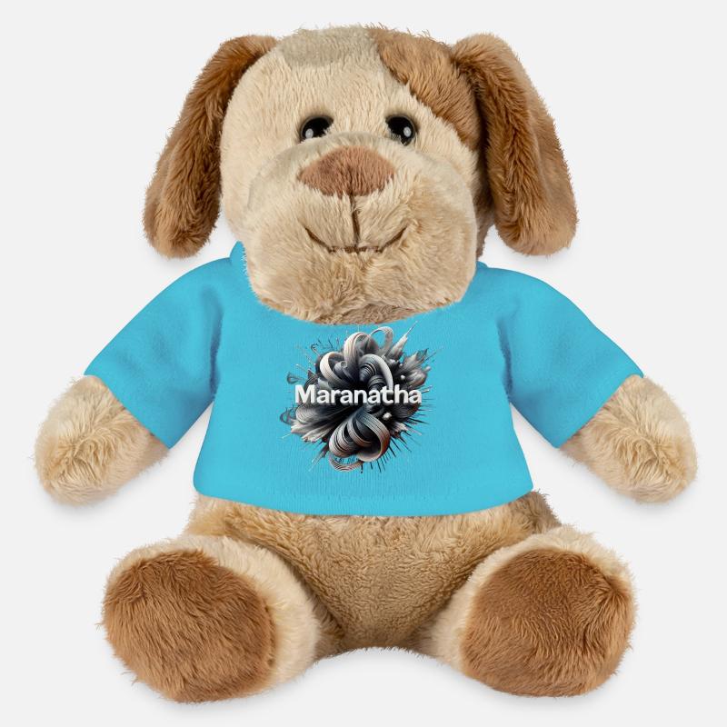 Maranatha Fließende Bänder - MiniFeet® Hund Helge - Atollblau