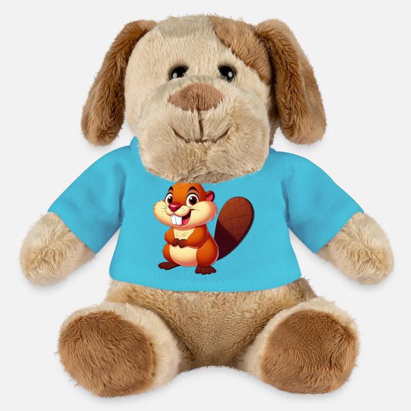 Bieber - MiniFeet® Hund Helge - Atollblau