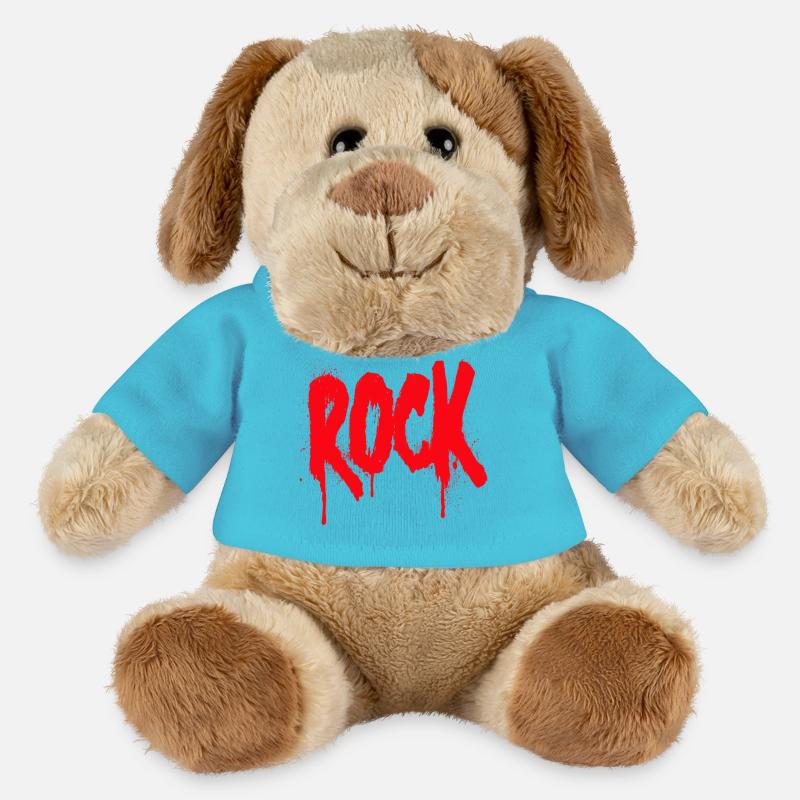 Rock, what else - MiniFeet® Hund Helge - Atollblau