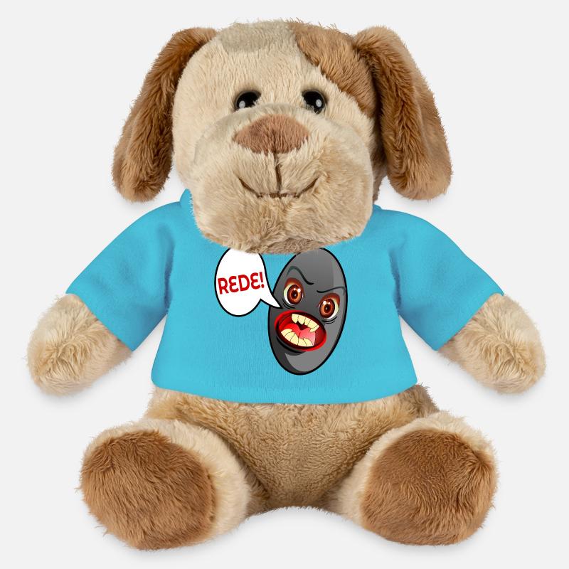 JUGENDSPRACHE REDE SCHWARZE OLIVE - MiniFeet® Hund Helge - Atollblau