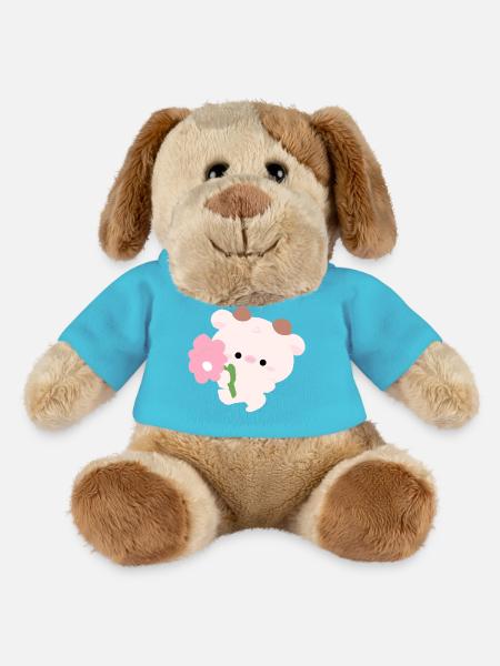 Romantische Kuh - MiniFeet® Hund Helge - Atollblau