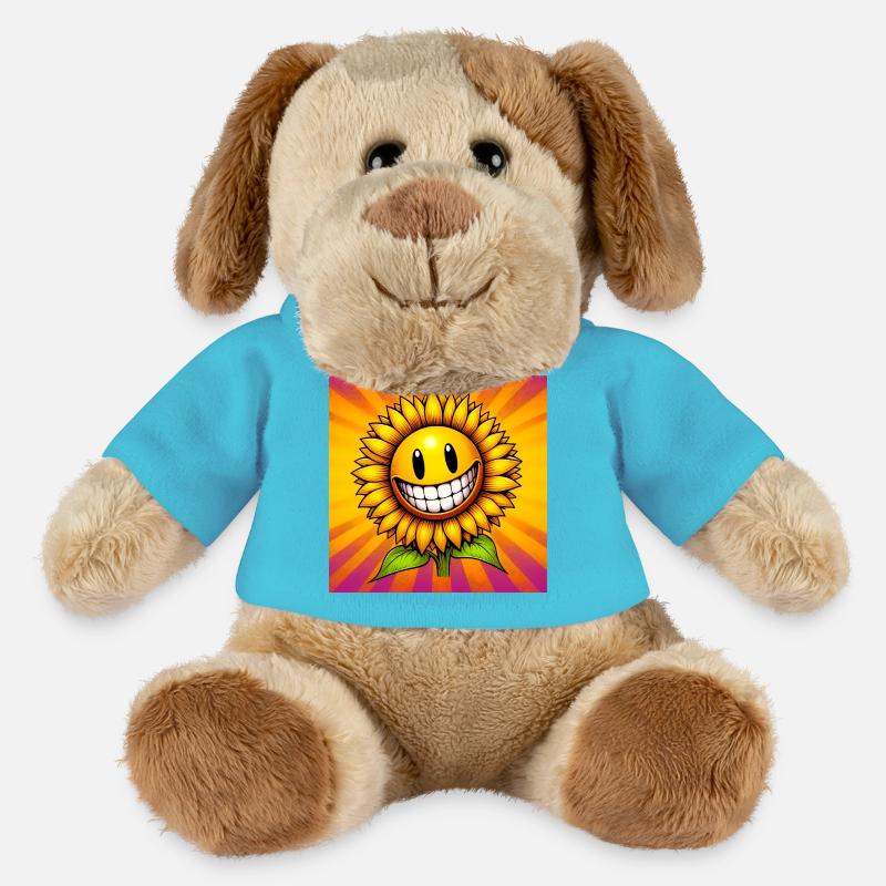 Sonnenblume - MiniFeet® Hund Helge - Atollblau