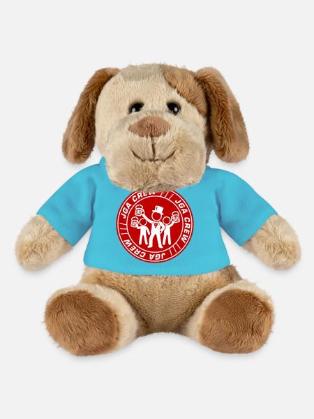 JGA Crew Logo - MiniFeet® Hund Helge - Atollblau