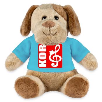 CHAT DE CONDUITE - Chien en peluche Helge MiniFeet® - bleu outremer - Devant