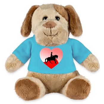 Pferde - MiniFeet® Hund Helge - Atollblau - Vorne