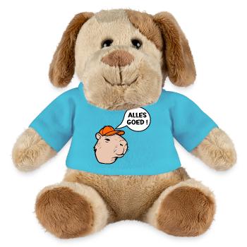 Alles gut - MiniFeet® Hund Helge - Atollblau - Vorne