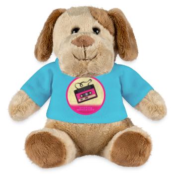 analog_memories - MiniFeet® Dog Helge - atoll blue - Front