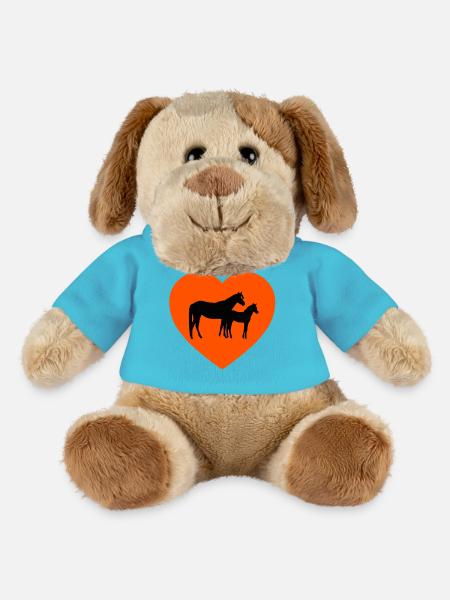 Pferde - MiniFeet® Hund Helge - Atollblau