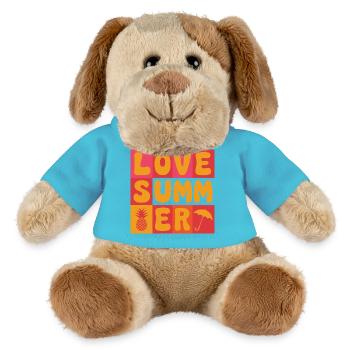 Love Summer - MiniFeet® Dog Helge - atoll blue - Front