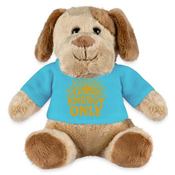 Bonne énergie Seulement des vibrations positives Soleil - Chien en peluche Helge MiniFeet® - bleu outremer - Devant