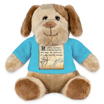Execution - MiniFeet® Dog Helge - atoll blue - Front