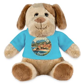 Explore Ajaccio In France Mediterranean Paradise - MiniFeet® Dog Helge - atoll blue - Front