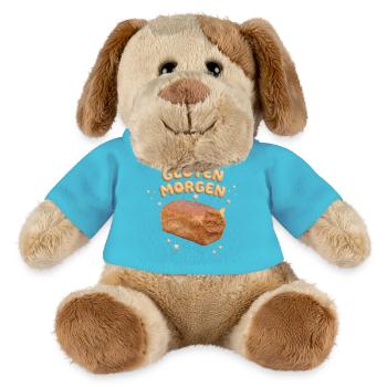Morgen Gluten - MiniFeet® Hund Helge - Atollblau - Vorne