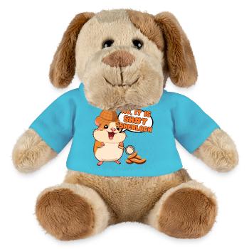 Nein, es ist#t Sherlock - MiniFeet® Hund Helge - Atollblau - Vorne