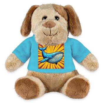 Wal - MiniFeet® Hund Helge - Atollblau - Vorne