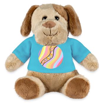 Joyful stream - MiniFeet® Dog Helge - atoll blue - Front