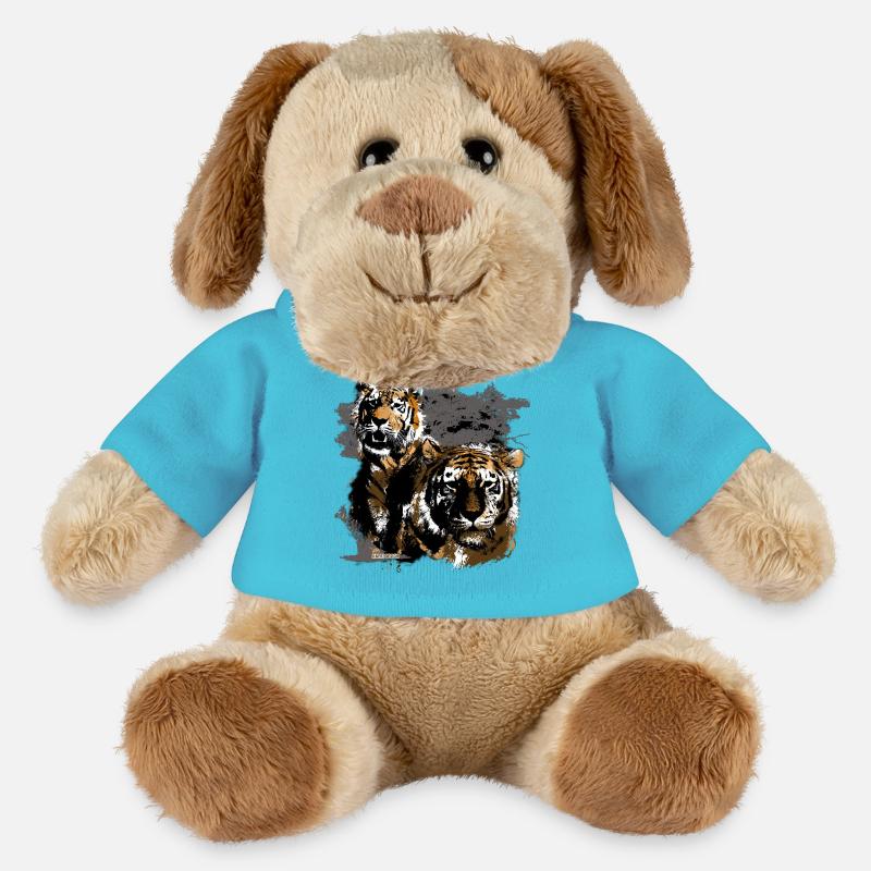 tiger - MiniFeet® Hund Helge - Atollblau
