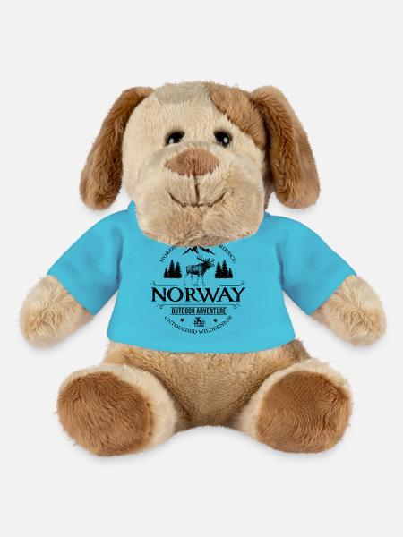 Norway - Nordic Nature Experience - MiniFeet® Hund Helge - Atollblau