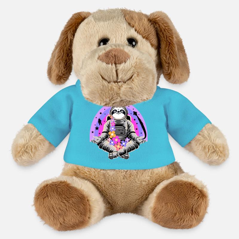 Sloth, Faultier als Astronaut - MiniFeet® Hund Helge - Atollblau
