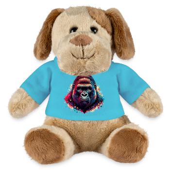 Gorilla - MiniFeet® Dog Helge - atoll blue - Front
