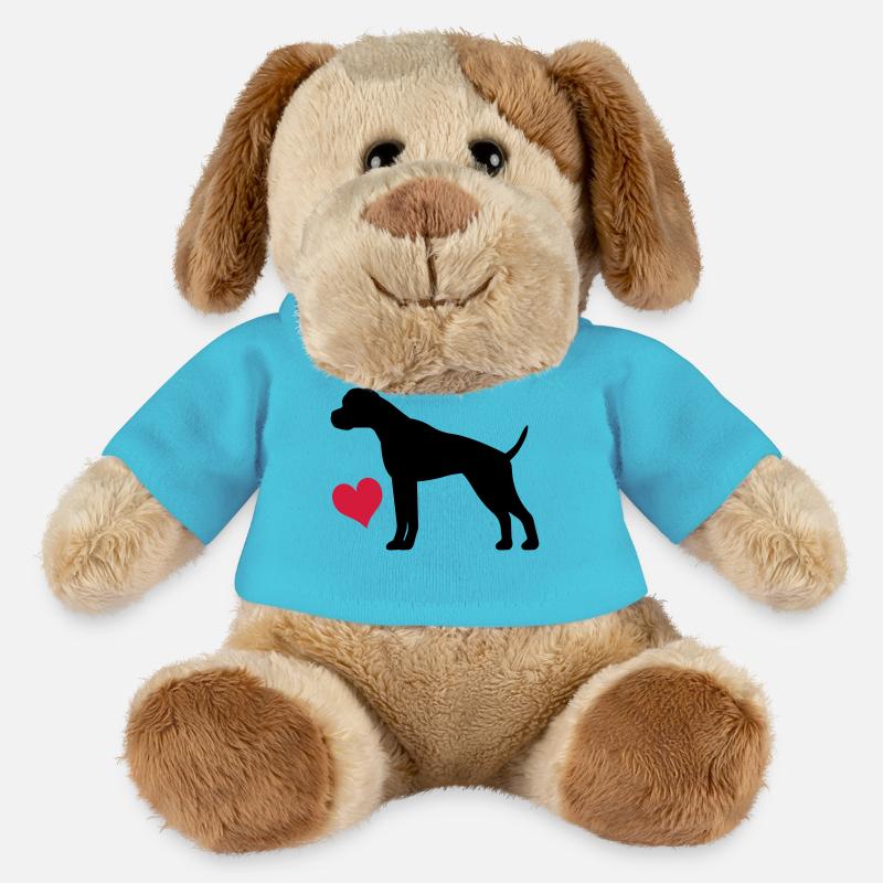 Boxer - MiniFeet® Hund Helge - Atollblau