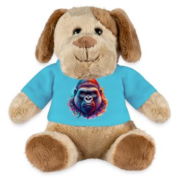 Gorilla - MiniFeet® Dog Helge - atoll blue - Front